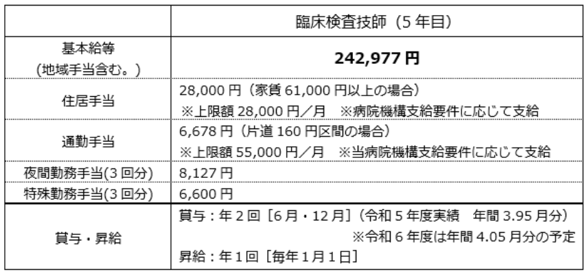 給与の表画像5年