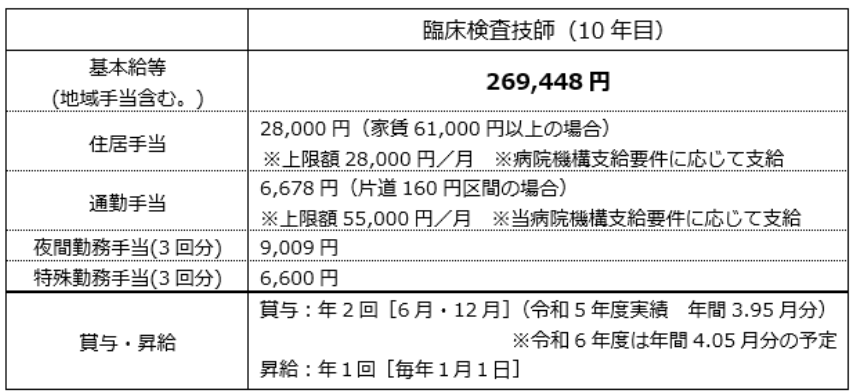 給与の表画像10年